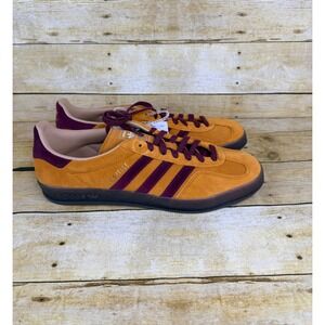 Adidas Gazelle Indoor Orange Burgundy Gum JH5411 Mens Size 13 New No Box